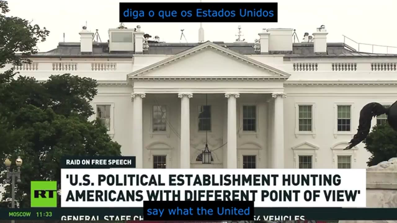 A casa de Scott Ritter, ex-oficial de inteligência do Corpo de Fuzileiros Navais dos EUA