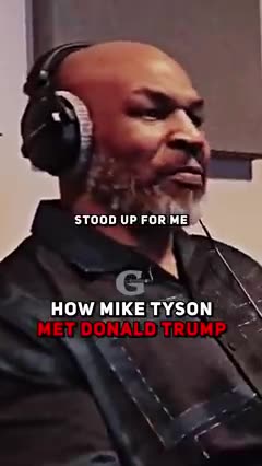 Tyson and Trumps friends for years