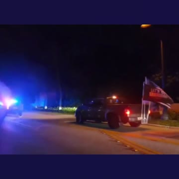 Trump Supporters Gathering Outside Mar-A-Lago