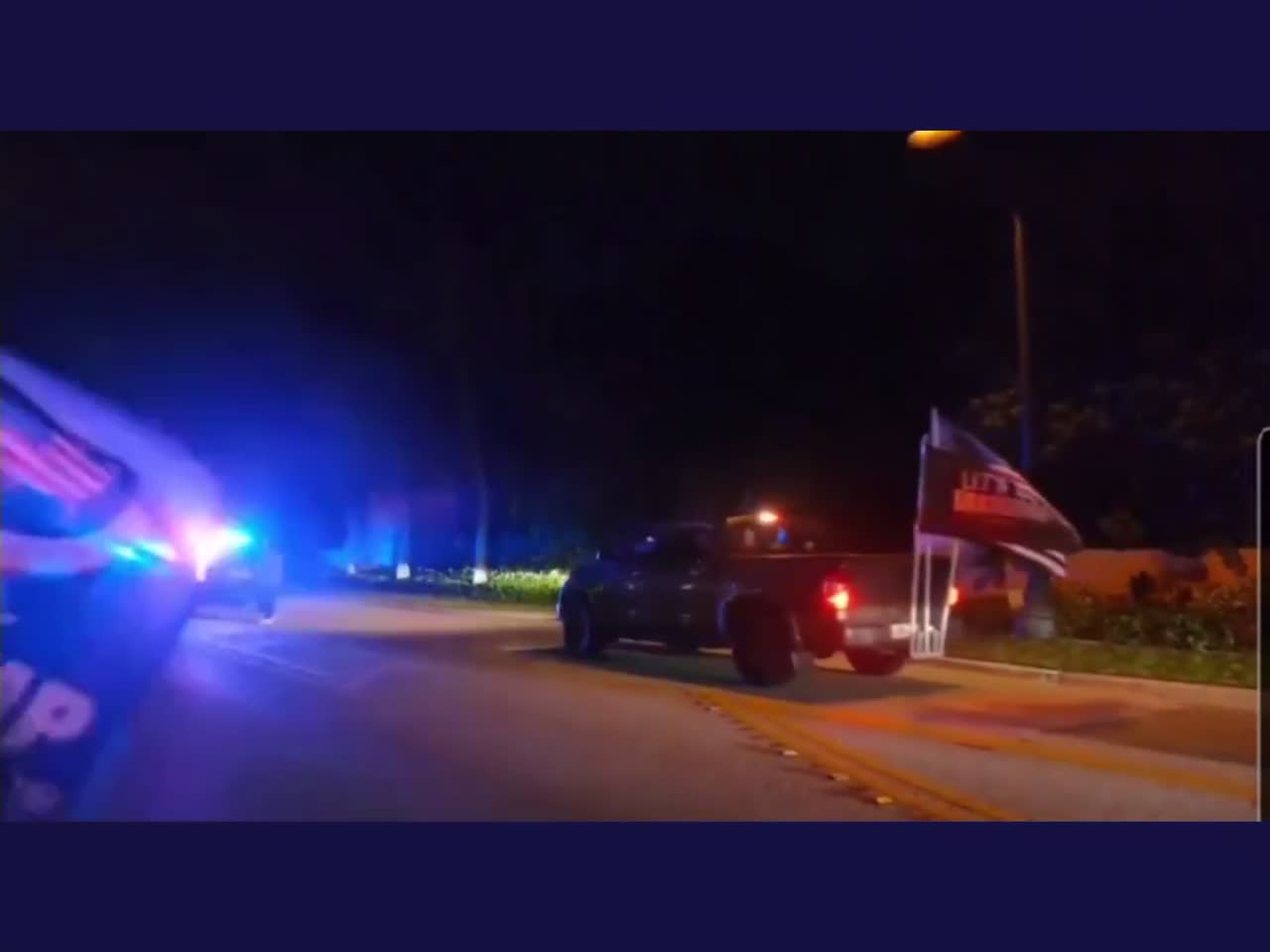 Trump Supporters Gathering Outside Mar-A-Lago