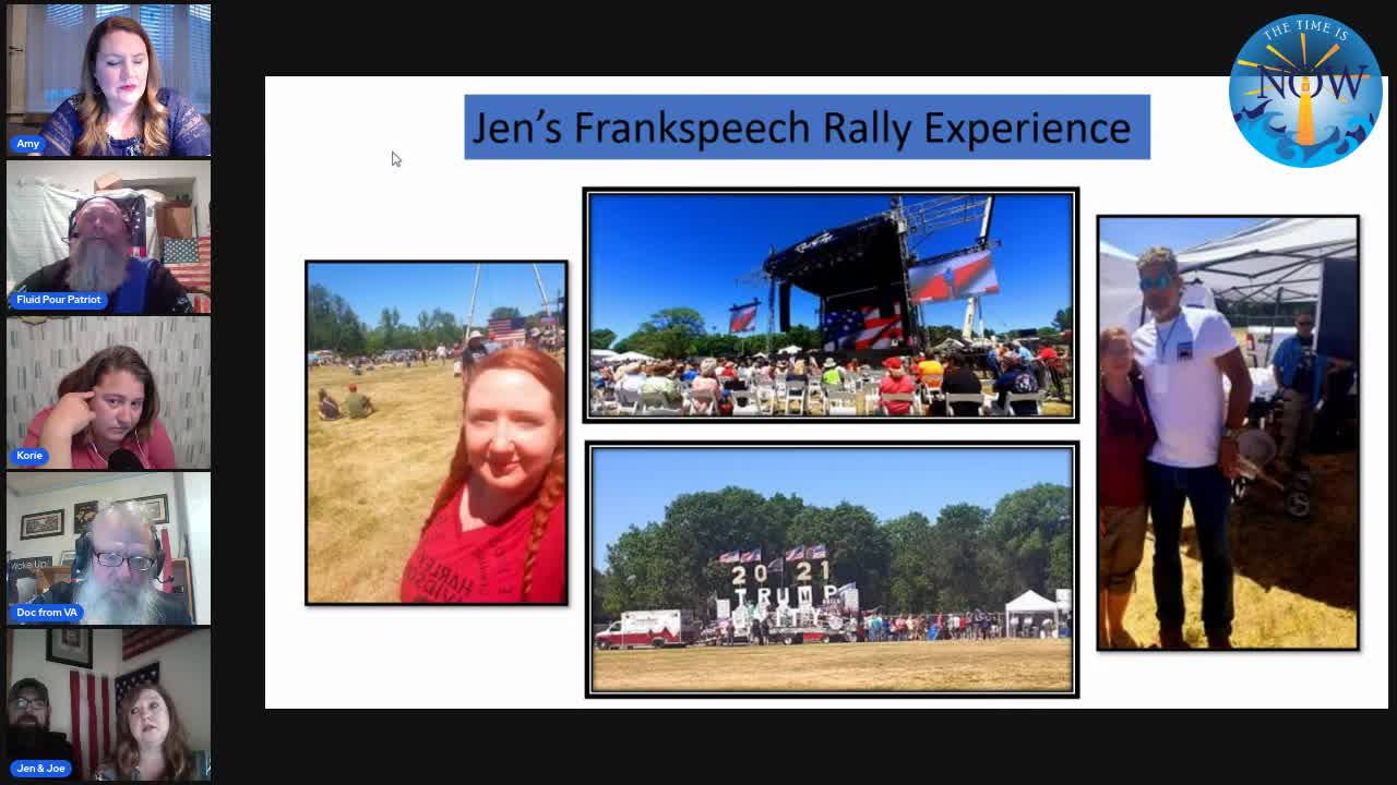 The Time Is Now Podcast LIVE 6/23/21 - Jen's Frankspeech Rally Experience, John McAfee Death & More