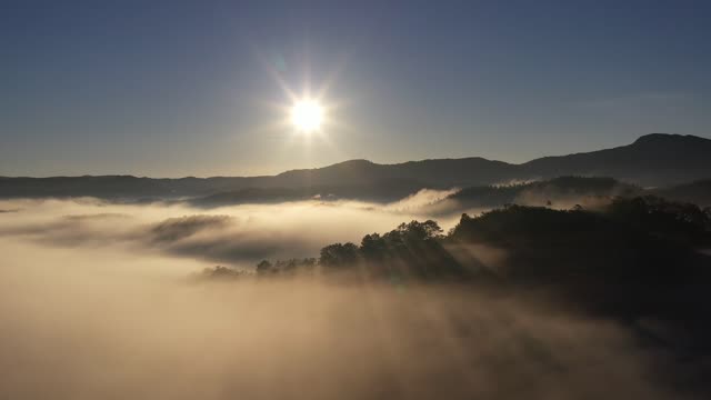 Mountain Fog Clouds