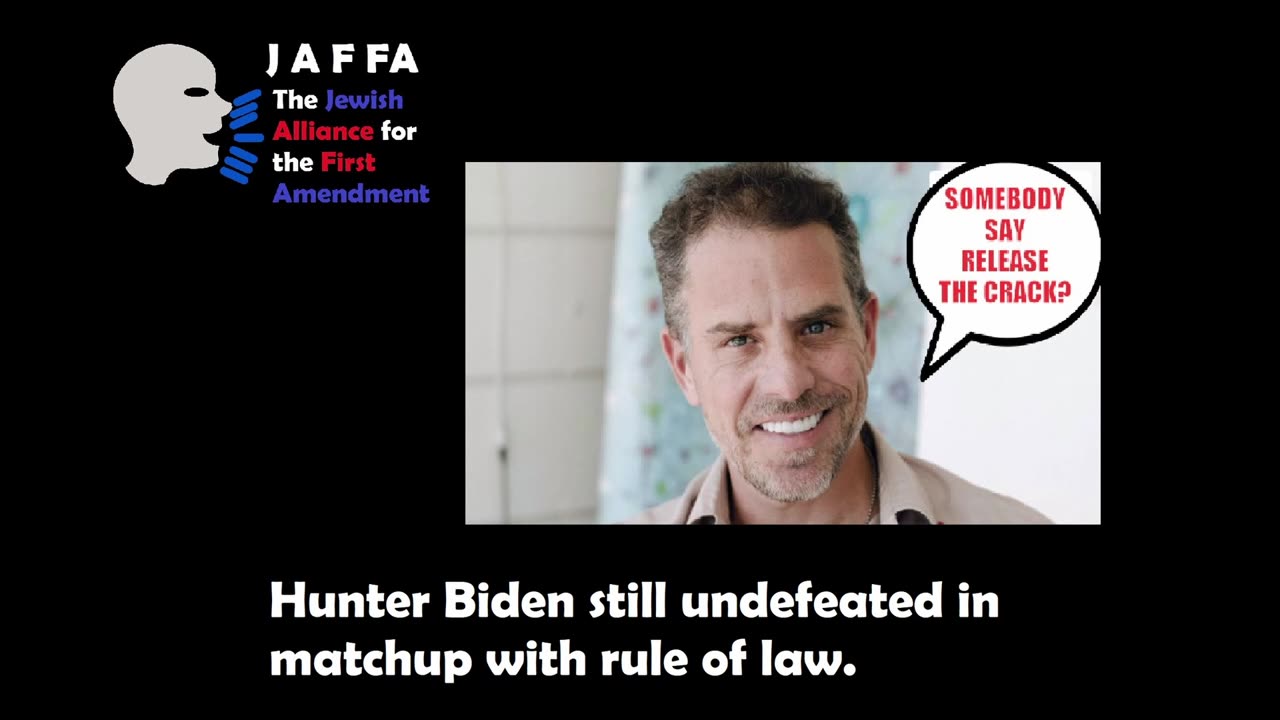 Hunter Biden still undefeated vs. rule of law