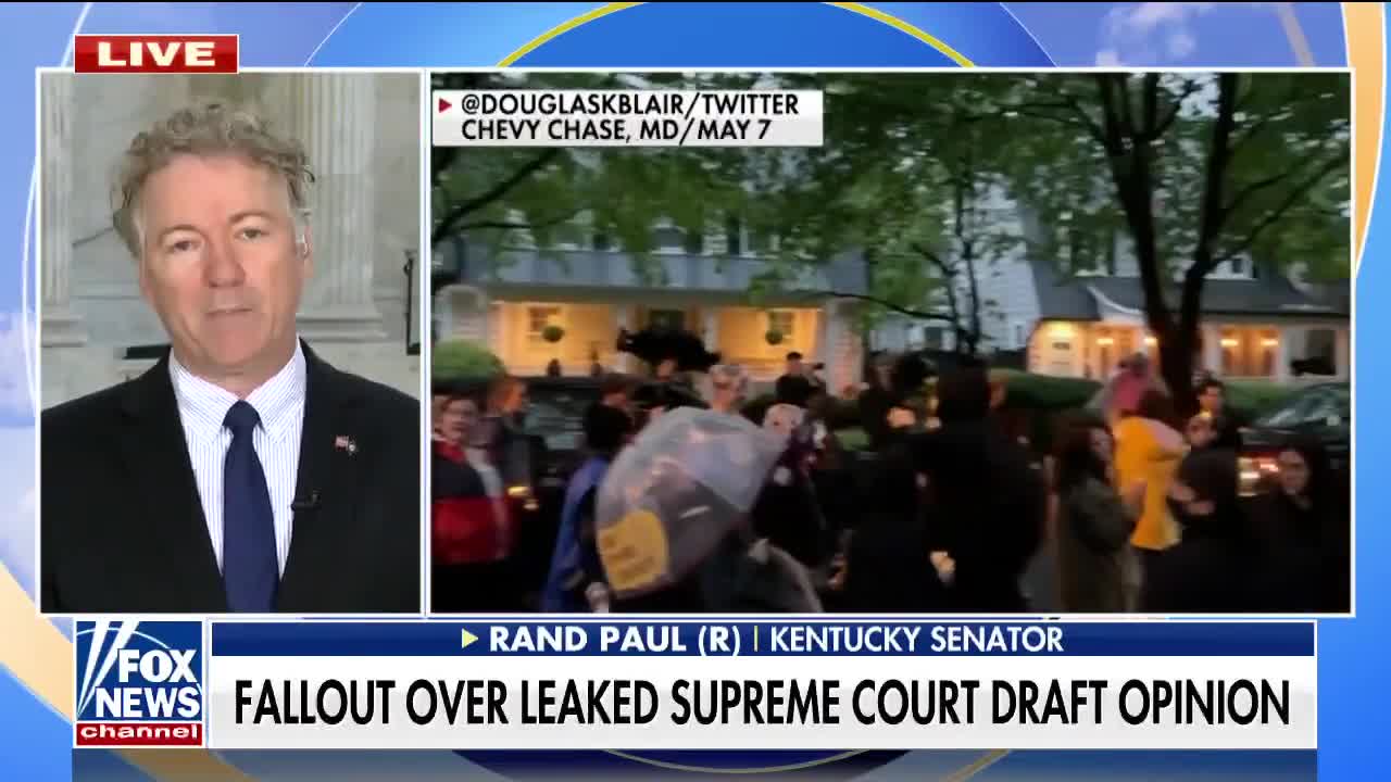 Rand Paul: SCOTUS leaker should be prosecuted