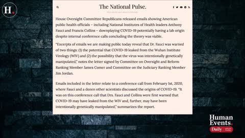 Wuhan Lab and Dr Fauci