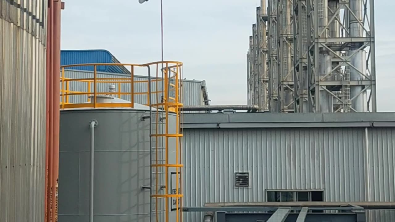 beauty full scenery | power plant & fertilizer top side video