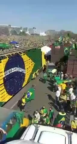 Happening now is Brazil