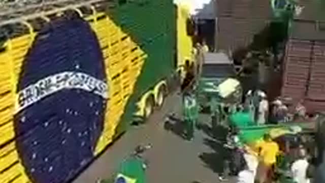 Happening now is Brazil