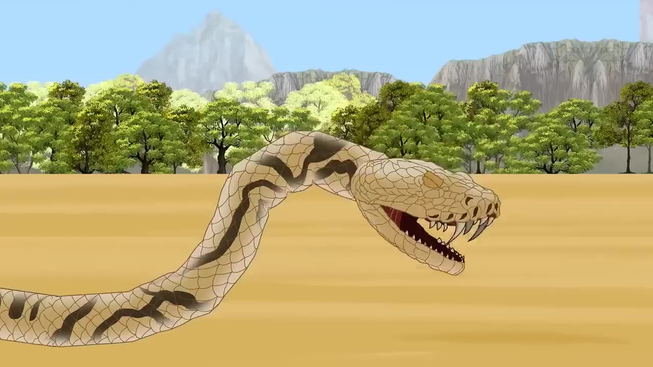 ALL Family GODZILLA vs KONG Battle Evolve The PYTHON'S SHAPE - FUNNY CARTOON - 720