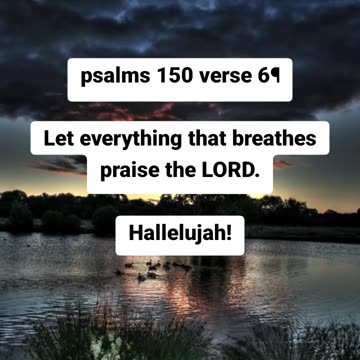Psalms 150 verse 6