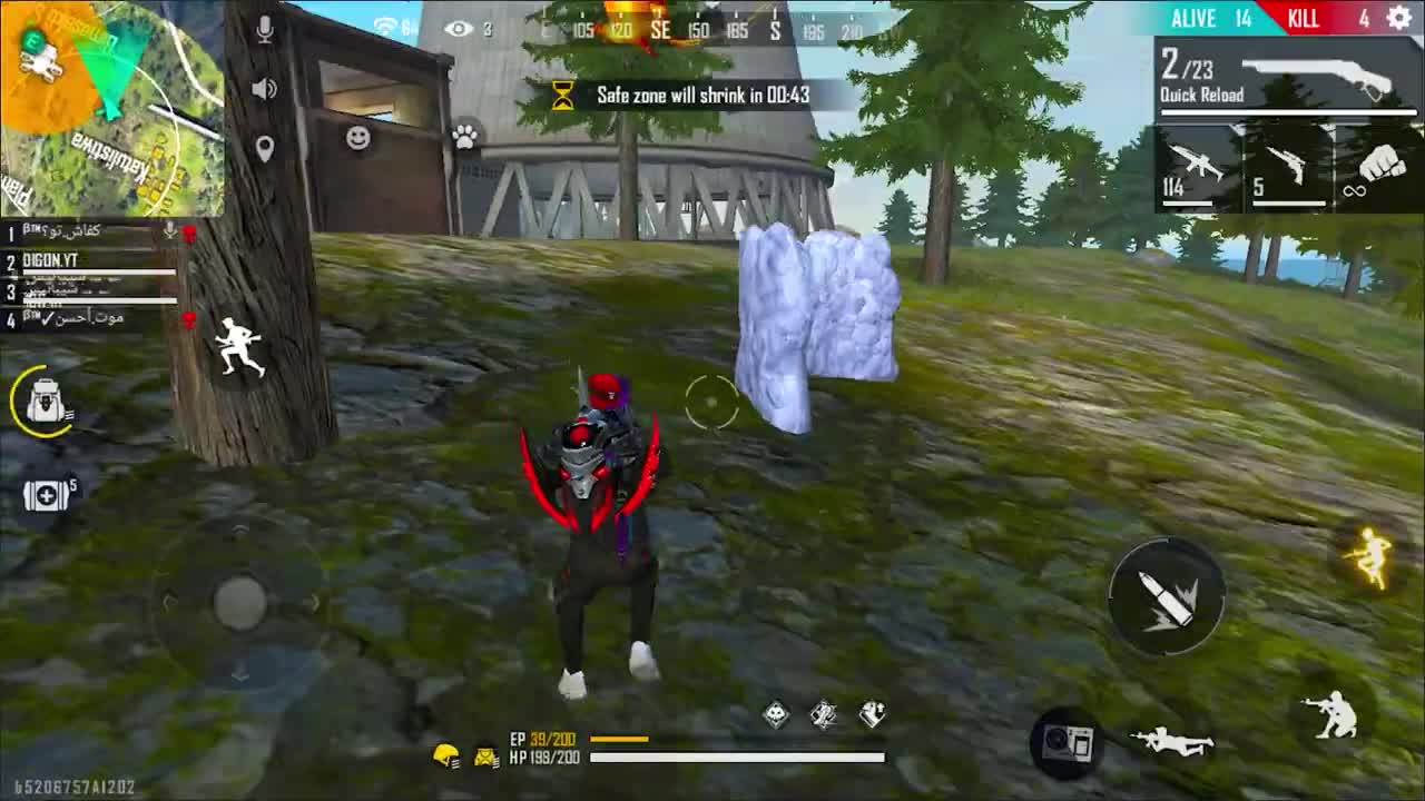Free Fire GIF fairy shots 🙀😍🙀