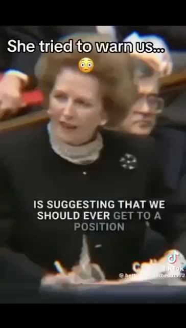 She tried to warn us