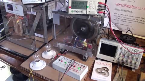 Infinite Efficiency ReGenX Generator Explanation using Transmission Line Theory video 1