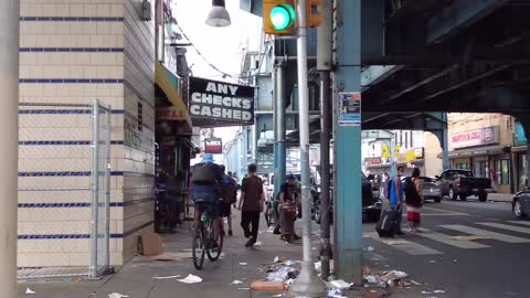 Streets of Philadelphia, Kensington Avenue, What’s going on Monday, July 26 2021.