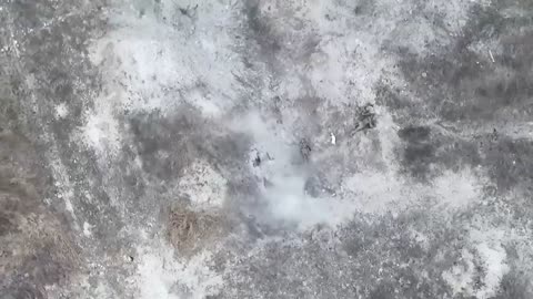 Ukraine's 81st Airmobile Brigade (81 OAeMBr) artillery target Russian armored assault column