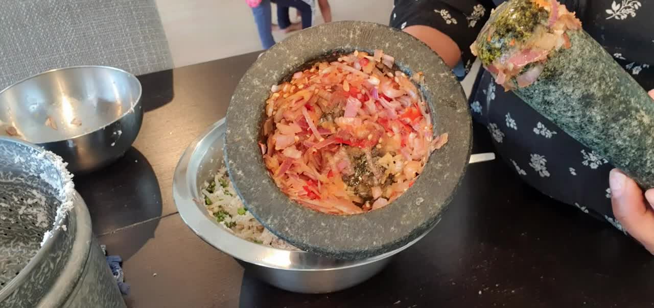 Kohu Kohu, typical Maluku, recipe from the Netherlands,