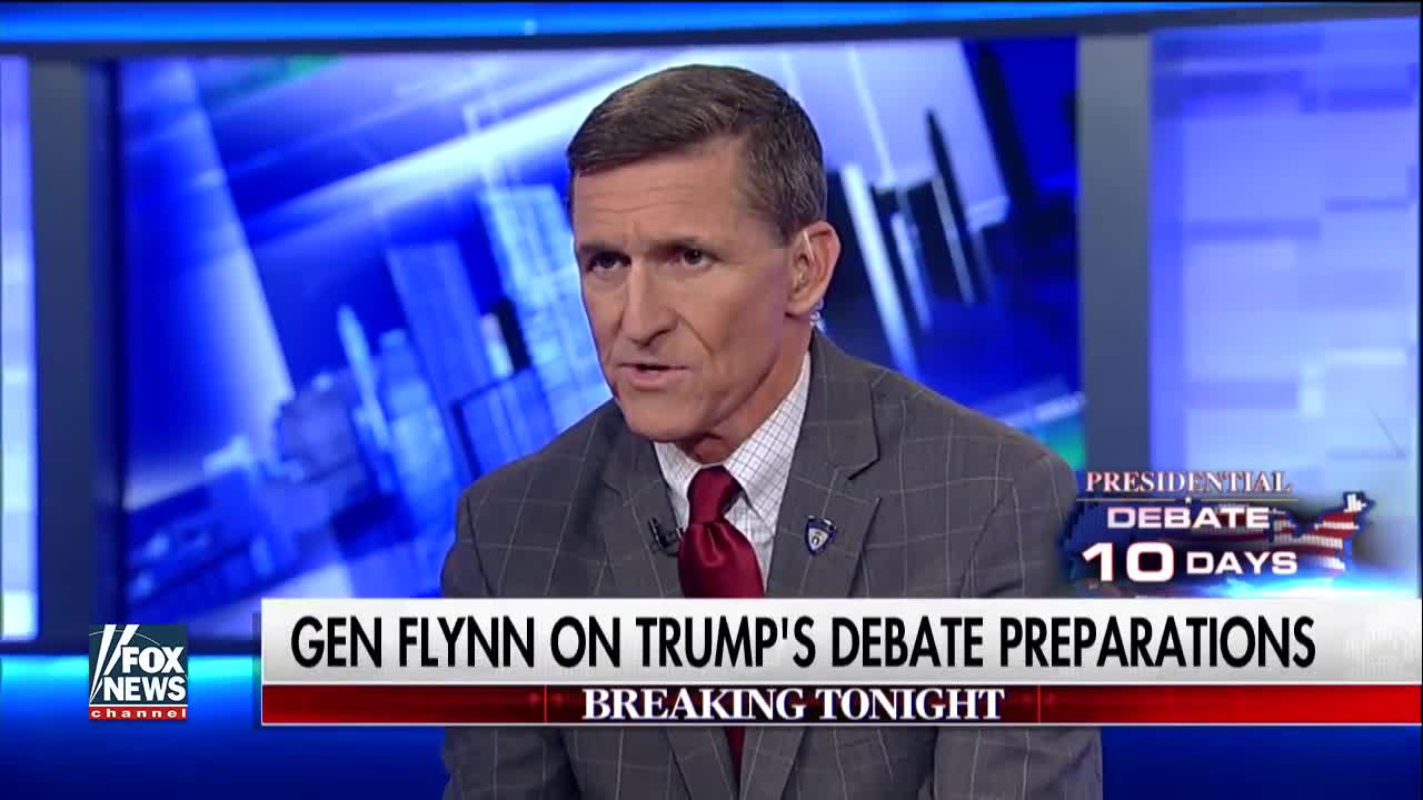 Flynn: "Trump Should Highlight Clinton's Bad Judgement.."