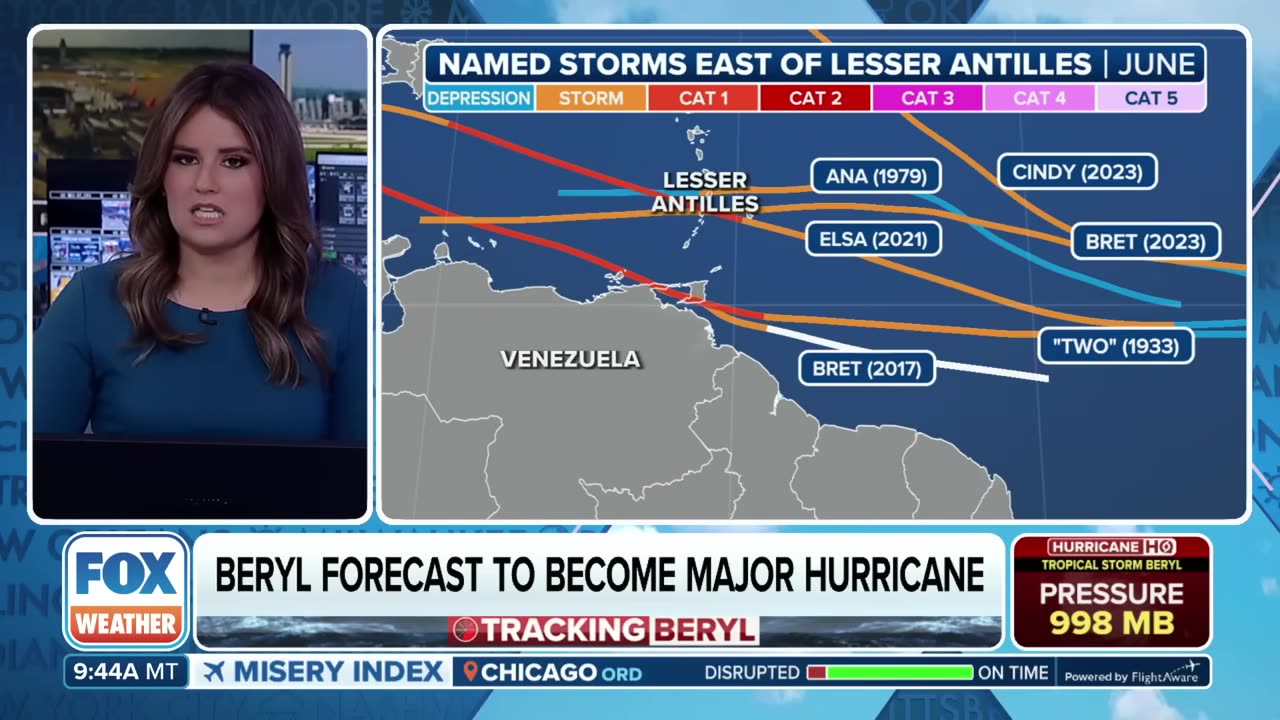 Beryl Expected To Become 'Dangerous' Major Hurricane