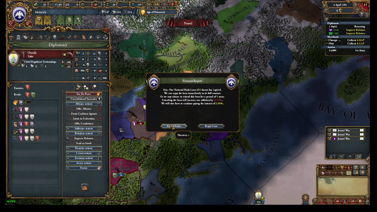 EU4 Mohawk playthrough