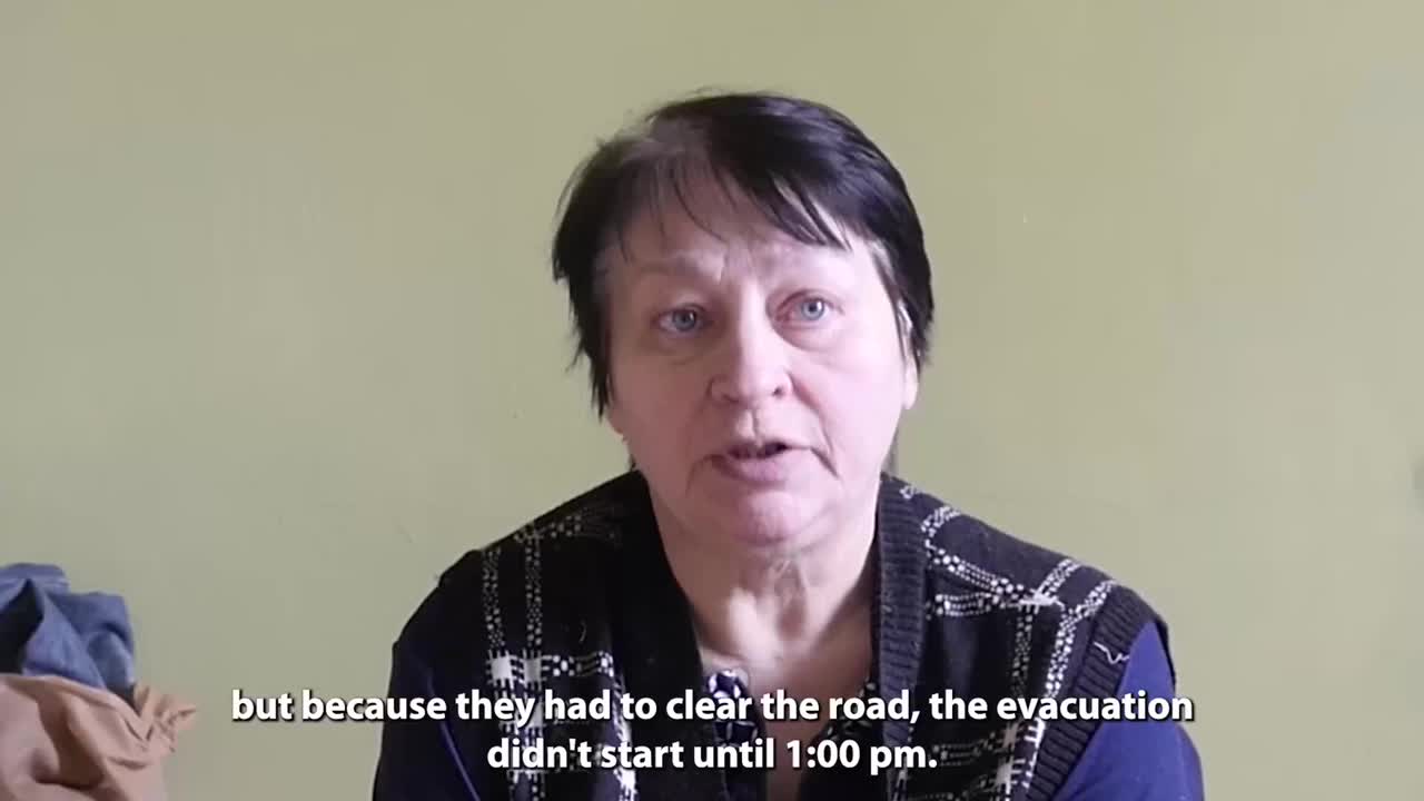 Mariupol resident "The shots came from the side of the Ukrainian military"