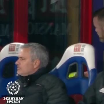 Rooney smashes up the dugout with his boot!