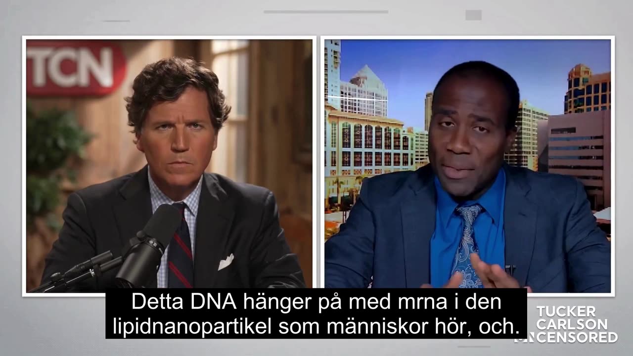 Tucker Carlson - Stoppa mRNA injektionerna som DÖDAR