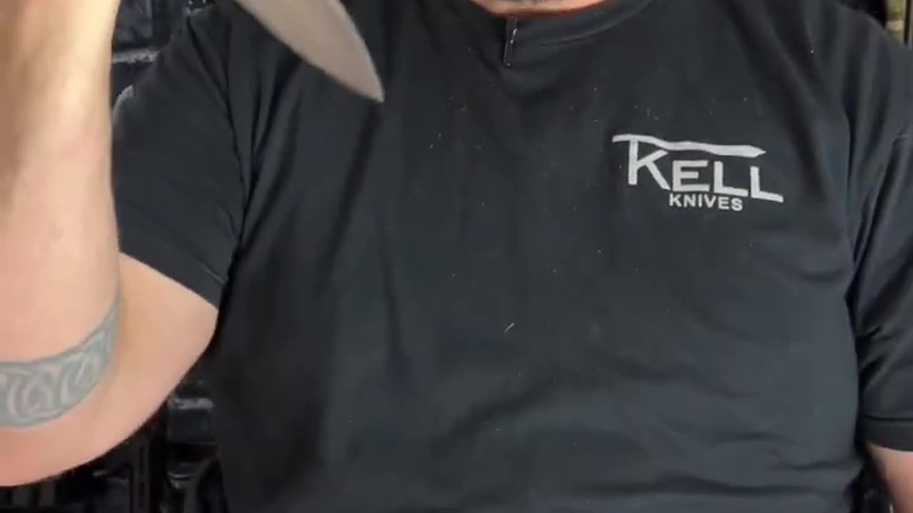 Can You Really EDC a Large Fixed Blade Knife. 🤔 #youtubeshorts #edc #short