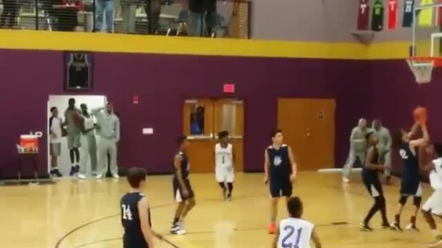 The young basketball