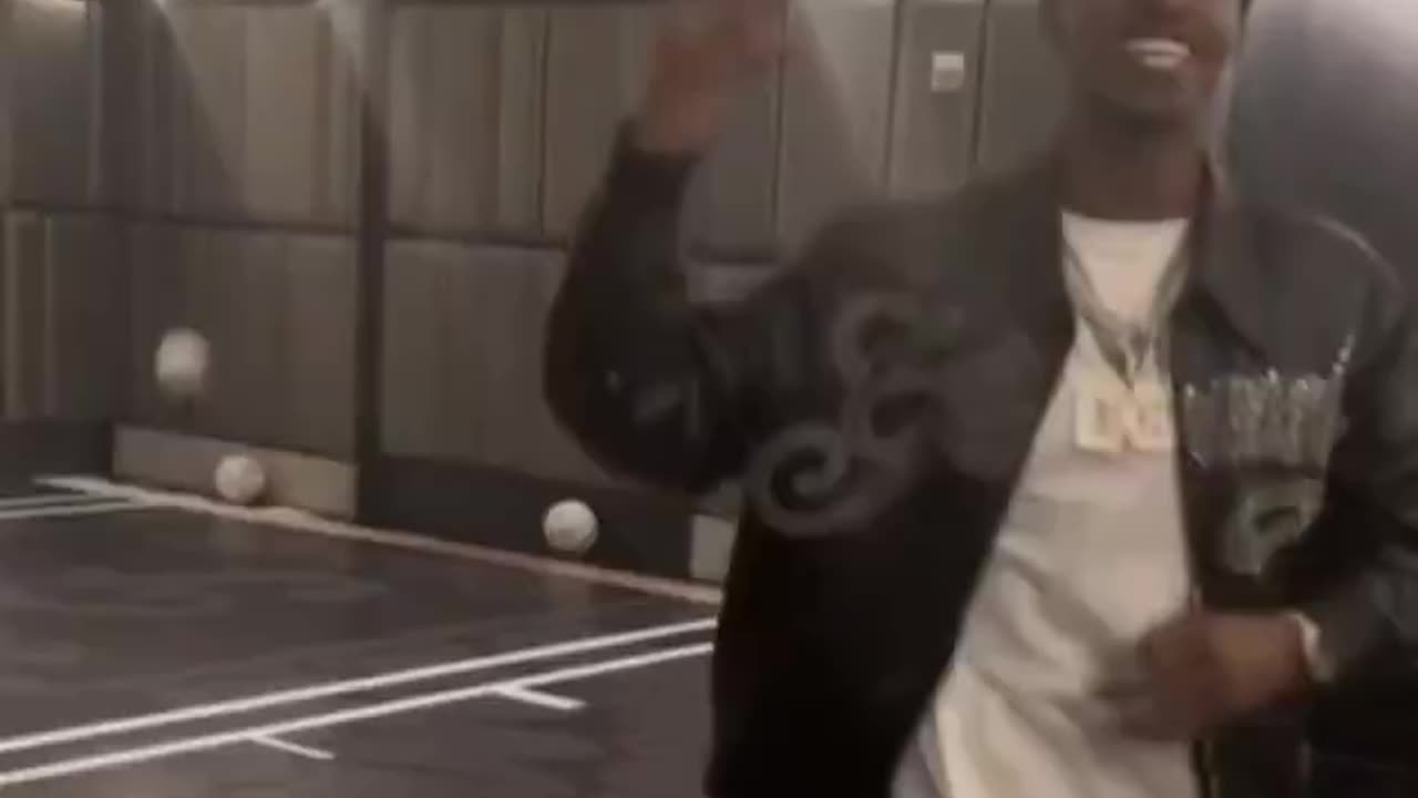 Freak Off Beds On The Basketball Court