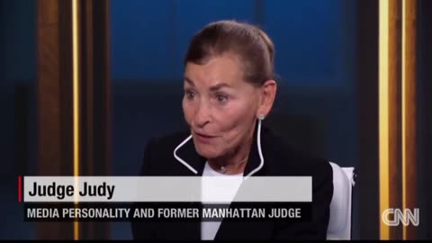 Judge Judy drops FIRE right on CNN host's head over Trump witch hunt