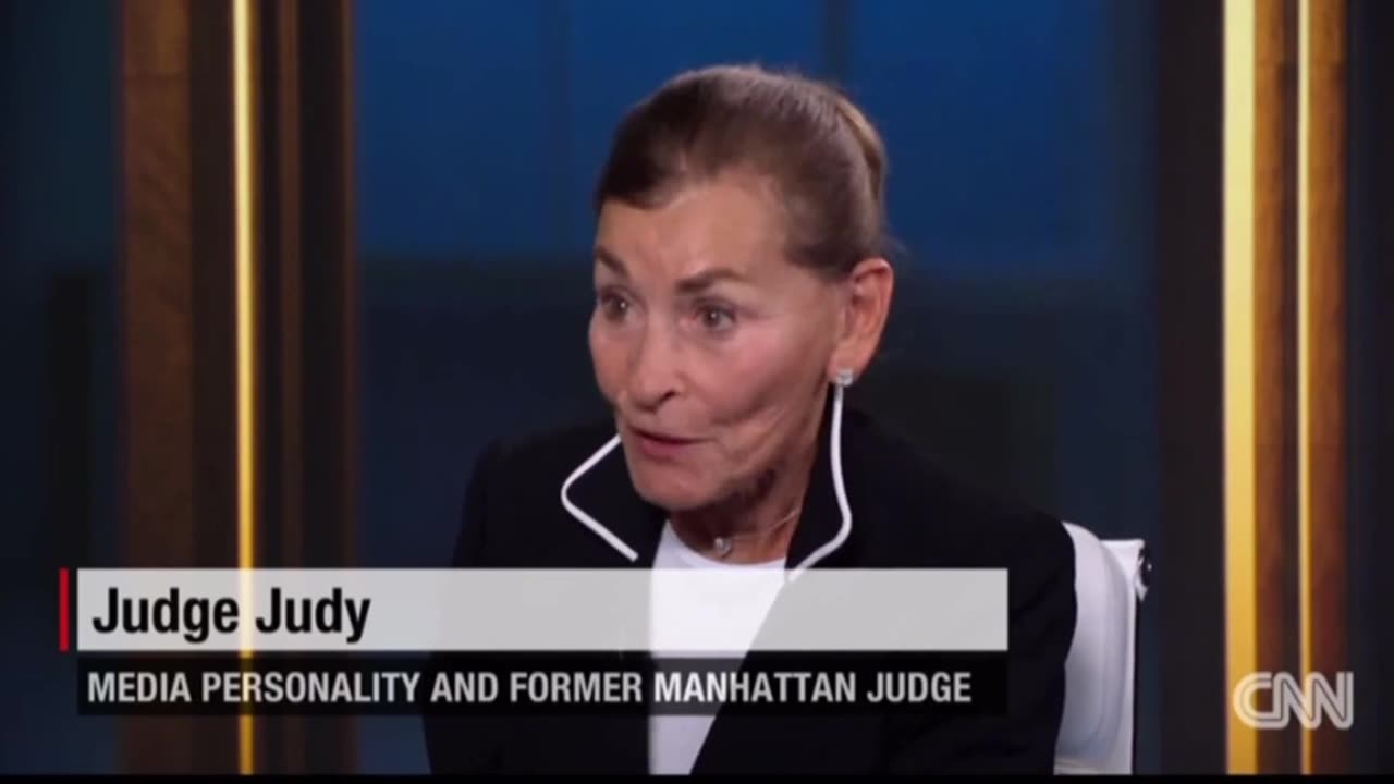 Judge Judy drops FIRE right on CNN host's head over Trump witch hunt