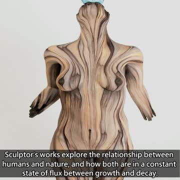 Artist Creates Beautiful Woodlike Sculptures Out Of Clay