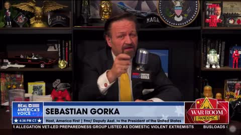 Sebastian Gorka responds to Steny Hoyer calling the deep state patriots.