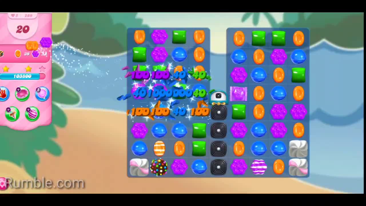 Candy Crash Saga Level 289