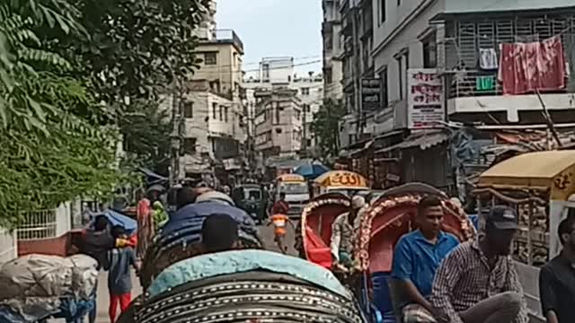 Dhaka city traffic