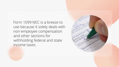 What Information Will Appear On 1099 NEC In 2022?