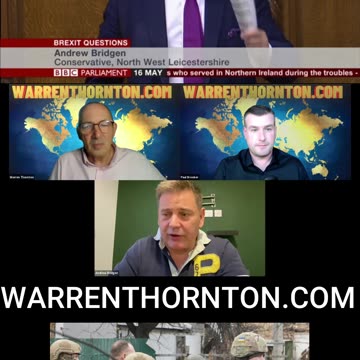 ANDREW BRIDGEN: UK ABSURD POSITION ON UKRAINE