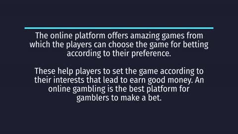 Some Fantastic Variety Of Online Gambling Games