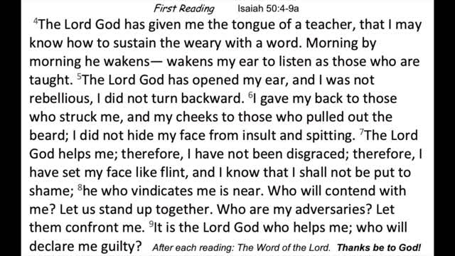 Palm Sunday Worship Service, 2021