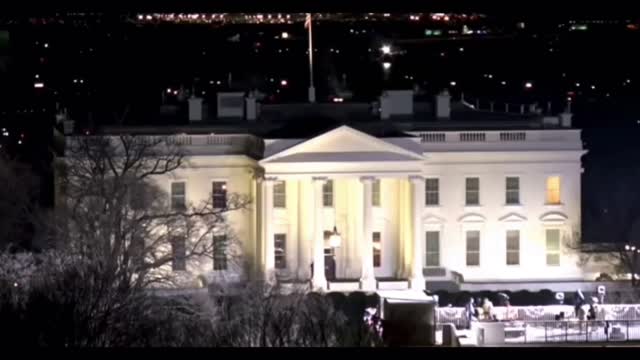 Strange activity at the WH early morning 1/25/21