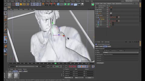 Usage tips from C4D: How to add water ripples and ripples.