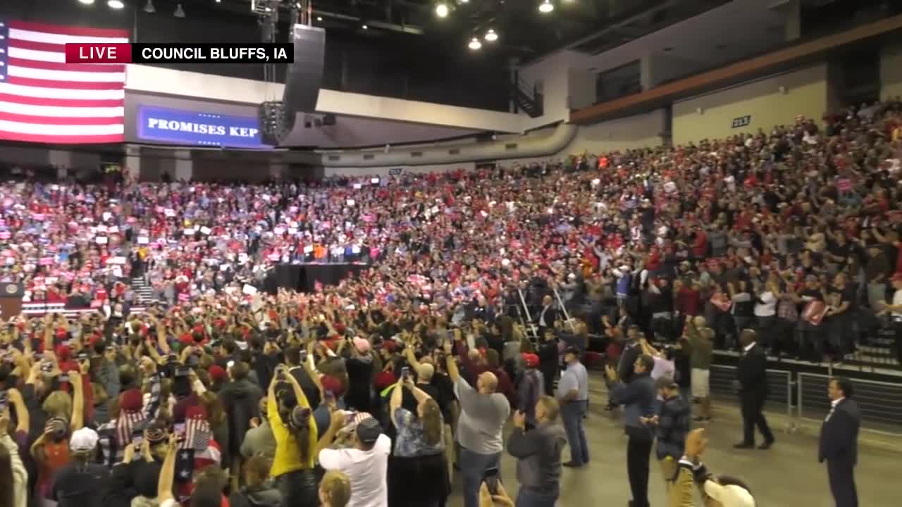 President Trump in Council Bluffs, IA