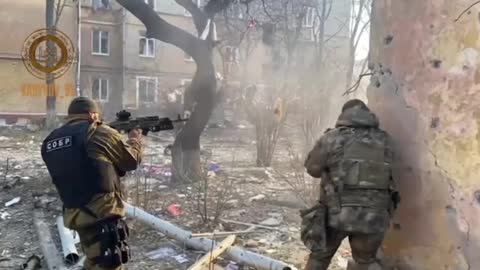 Ukraine War - Urban battles in Mariupol