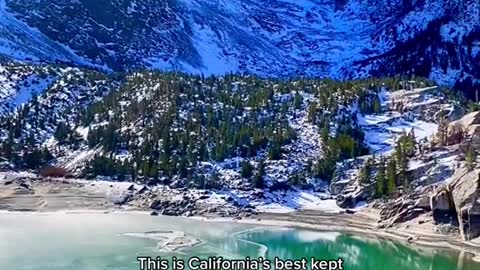 This is California's best kept secret!! A mountain lake