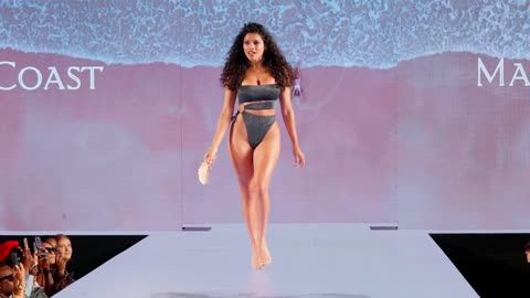 "Grecia Ramirez in SLOW MOTION | Captivating Moments at New York Fashion Week 2024"