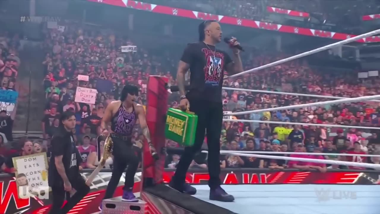 The Judgment Day attacks Cody Rhodes and Seth Rollins