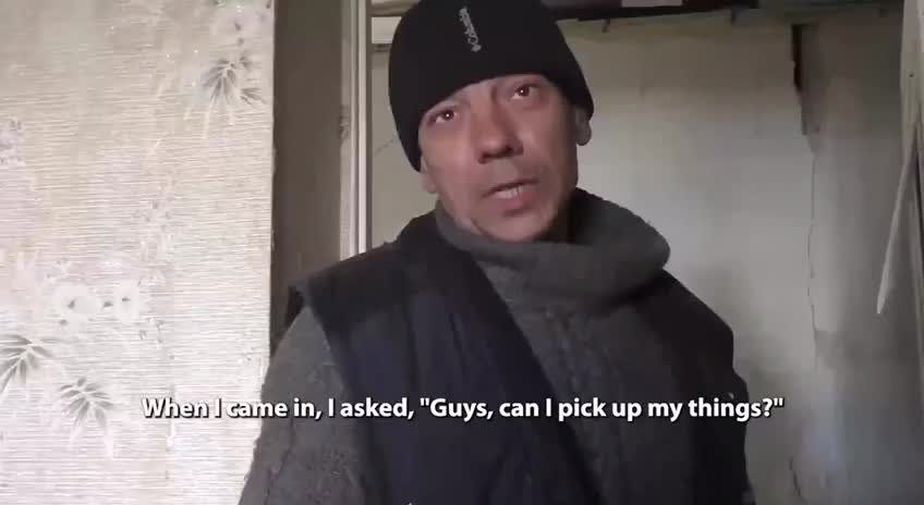 A resident of Mariupol tells how Ukrainian soldiers looted his apartment