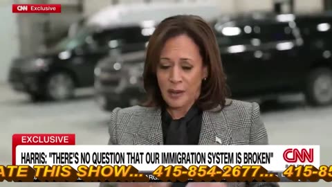 KAMALA'S TOWN HALL CRASH