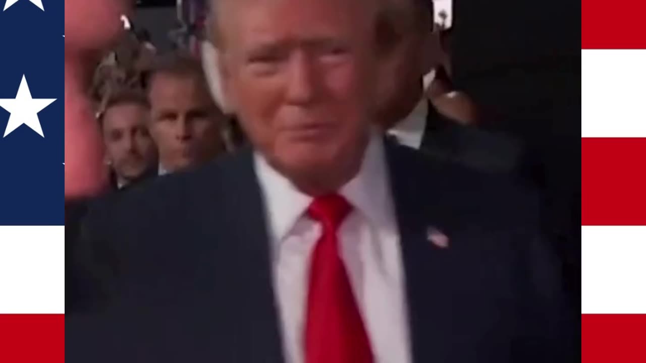 Trump's first public appearance since assassination attempt