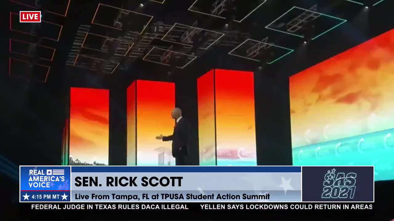 Senator Rick Scott explains "For The People Act"